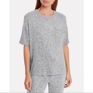 Rails Micah Shirt Melange Grey Jersey Top Size Small Shirt